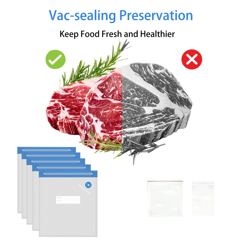 Set Kantong Vacuum Sealer Prof - Food Storage Long Term ulasan dan harga