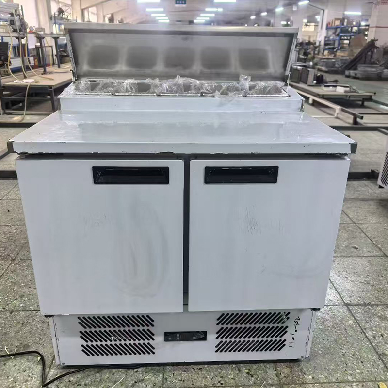 Kulkas Meja Persiapan Pizza 2  - Food Storage Refrigerator ulasan dan harga