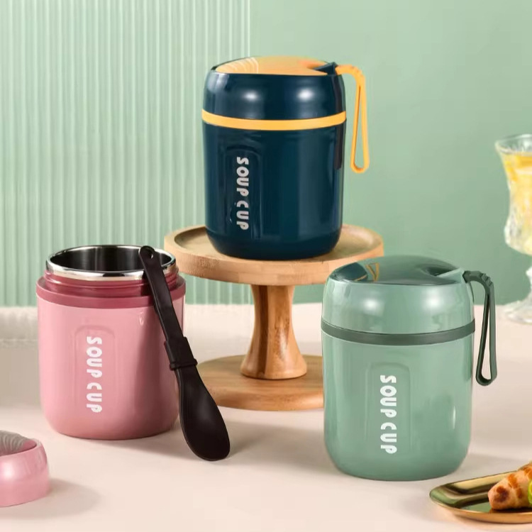 Kotak Makan Siang Termal Baja  - Food Storage Long Term ulasan dan harga