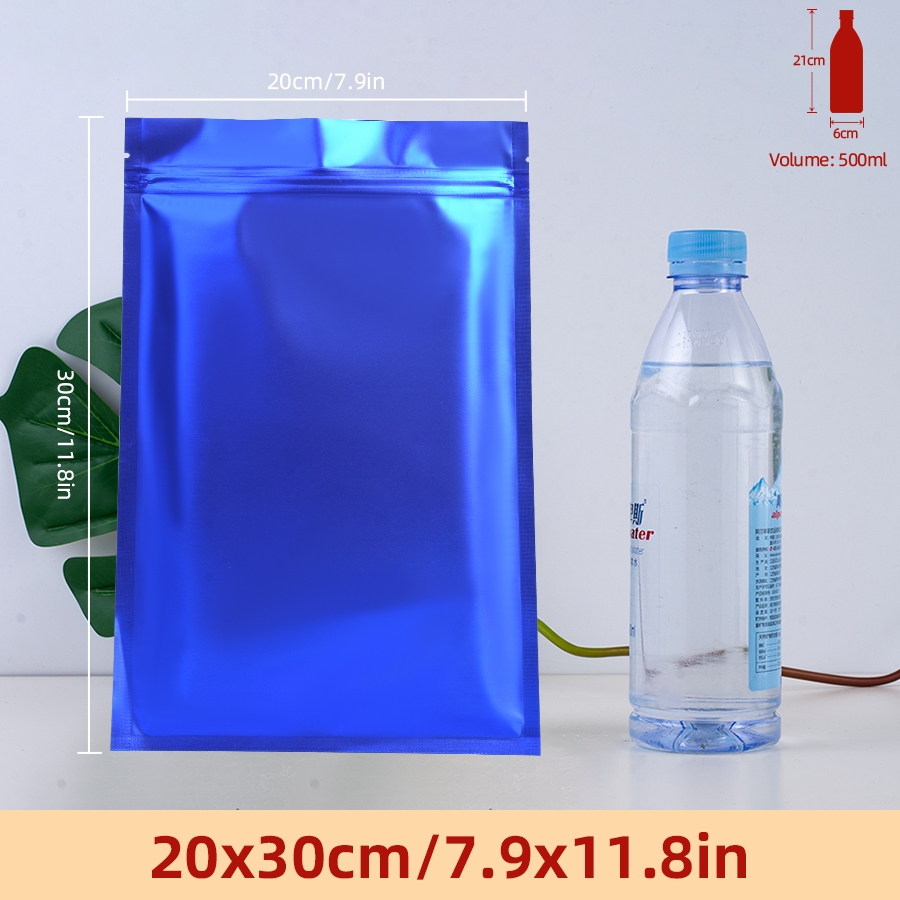 100 Buah Kantong Ritsleting Fo - Food Storage Bags Reusable ulasan dan harga