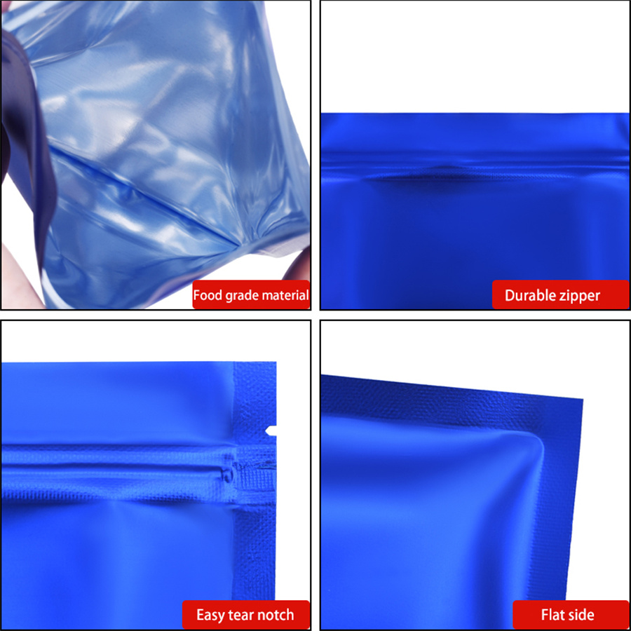 100 Buah Kantong Ritsleting Fo - Food Storage Bags Reusable ulasan dan harga