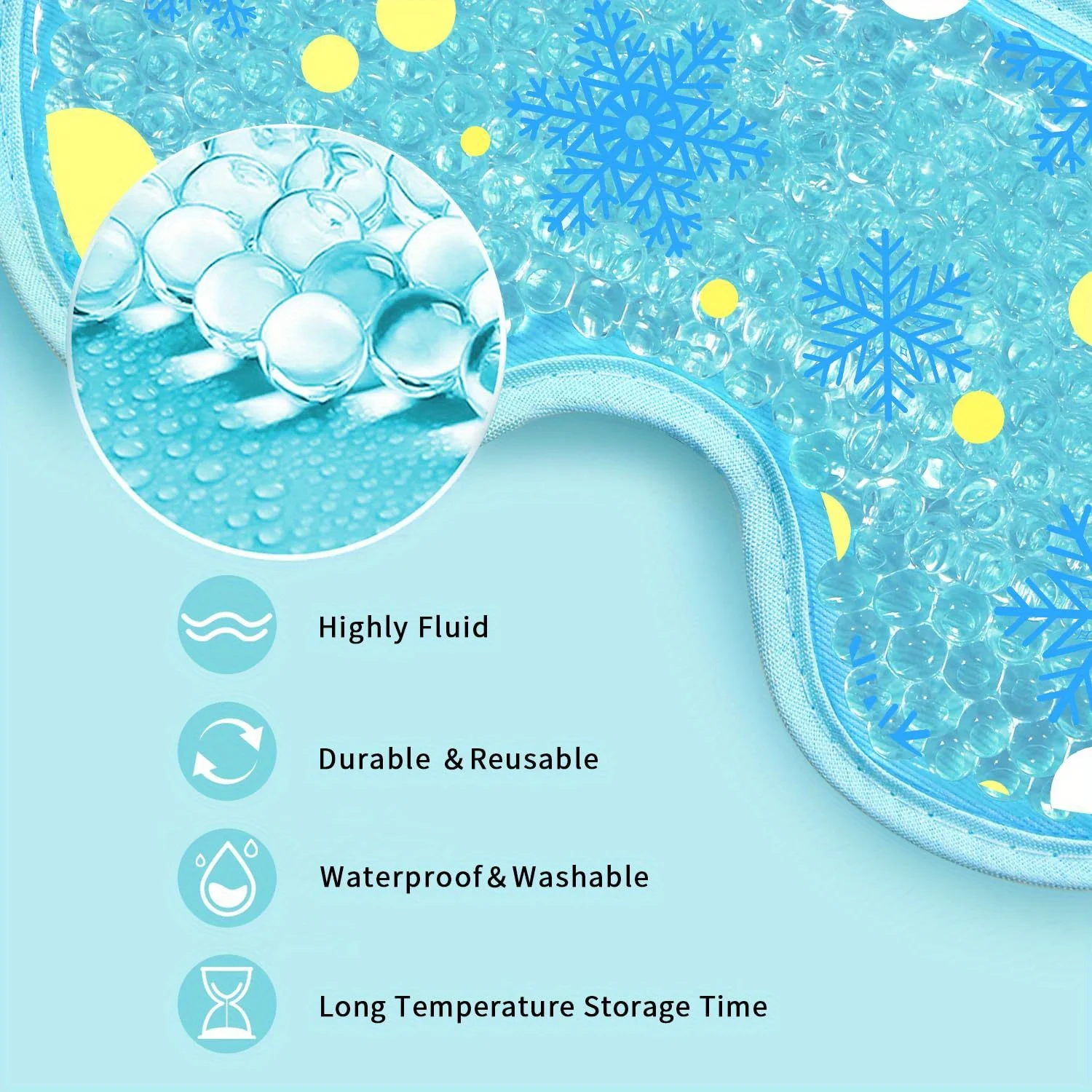 Masker Mata pendingin dengan m - Cold Pack Ice Gel ulasan dan harga