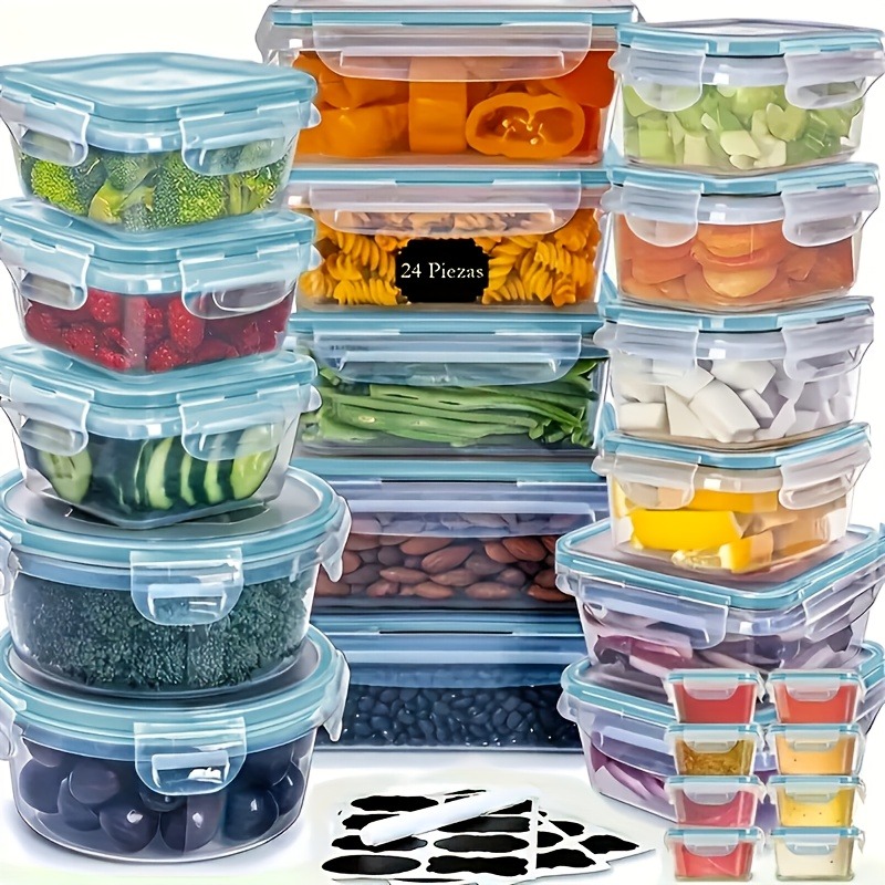 48PCS Set Wadah Penyimpanan Ma - Set Food Storage ulasan dan harga