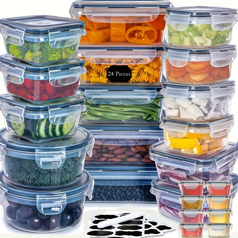 48PCS Set Wadah Penyimpanan Ma - Set Food Storage ulasan dan harga