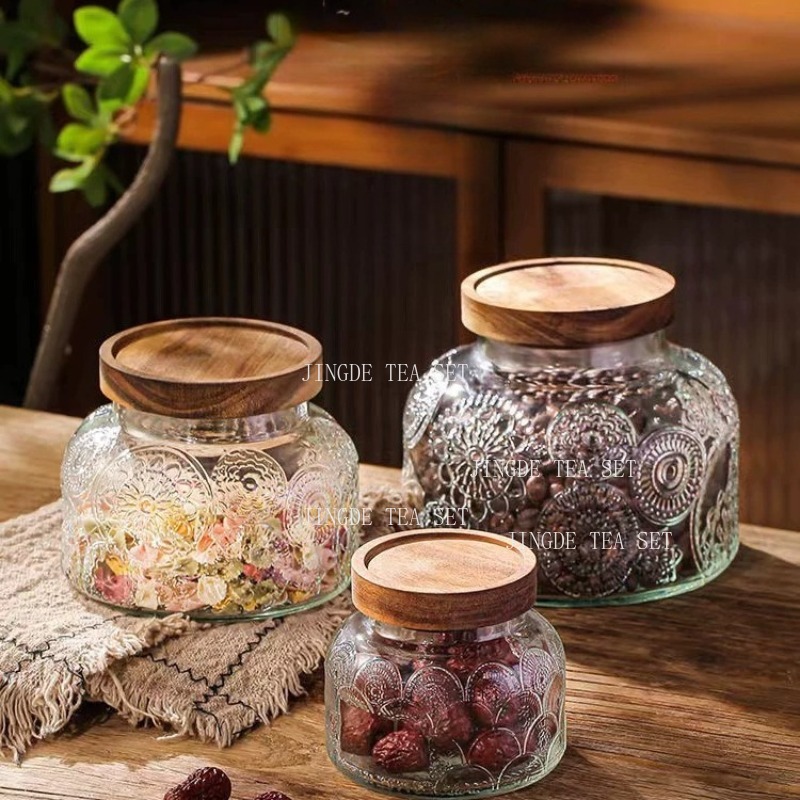 Stoples Penyimpanan Kaca Berpo - Food Storage Glass Containers ulasan dan harga