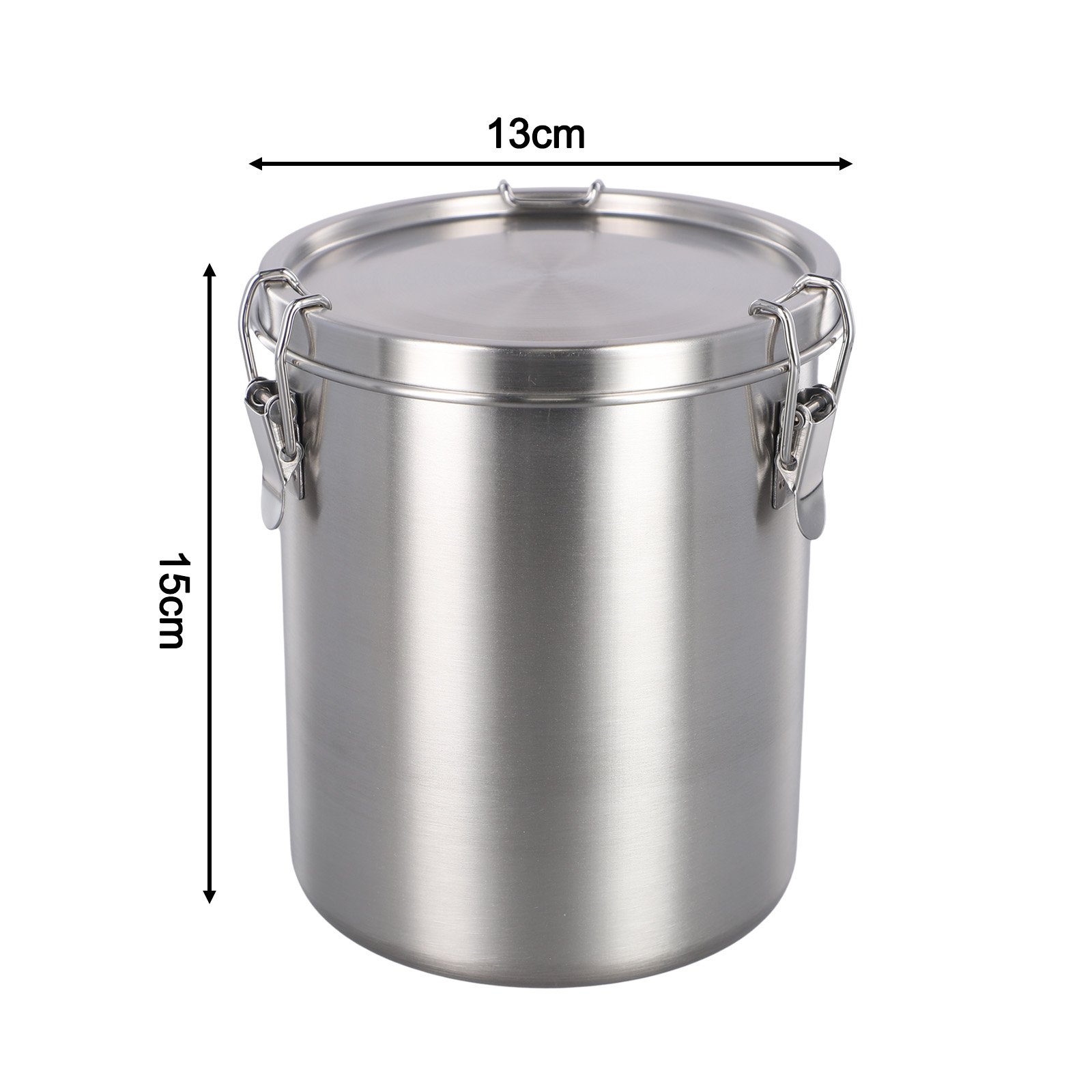 Tabung Kopi Baja Tahan Karat W - Herb Keeper Container ulasan dan harga