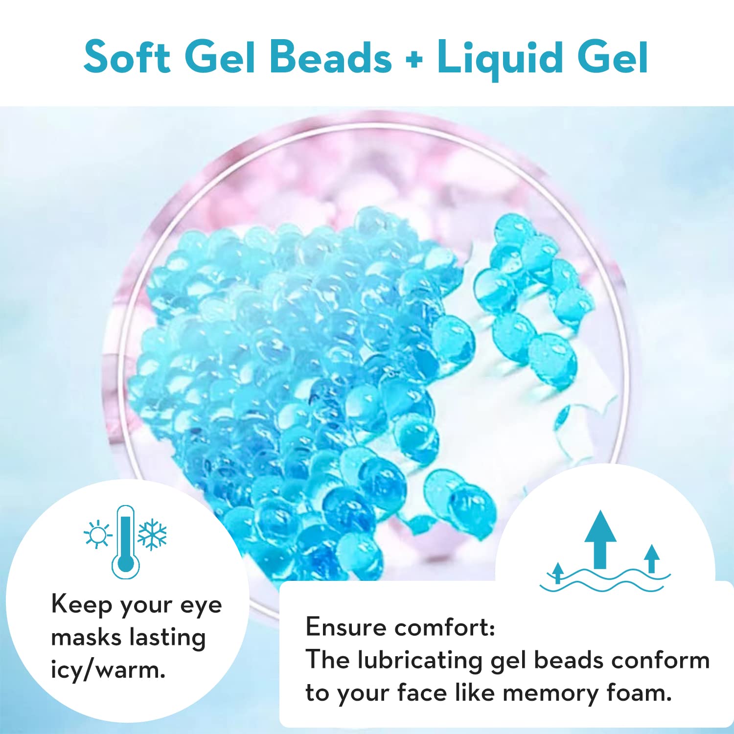 Masker Mata Gel Pendingin, Mas - Cold Pack Ice Gel ulasan dan harga