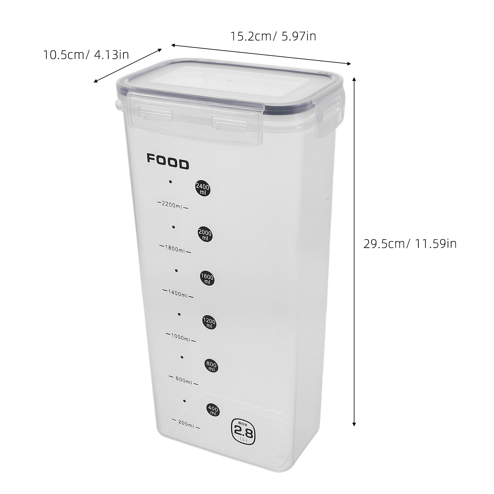 2 Buah Wadah Penyimpanan Biji- - Food Storage Airtight ulasan dan harga