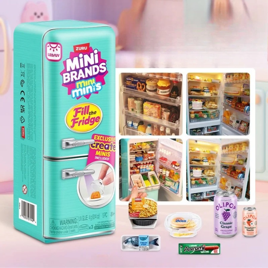 Koleksi Mainan Blind Box Seri  - Set Food Storage ulasan dan harga